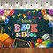 Welcome Back to School Banner Decorations Supplies for Classroom Background